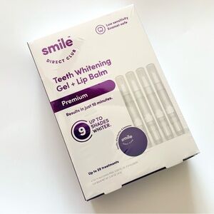 Smile Direct Club Teeth Whitening Gel + Lip Balm Premium Whitening Kit NEW